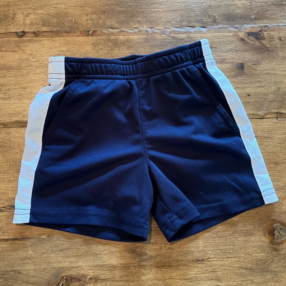 Primary navy blue Gym Short 2-3y